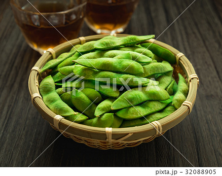 枝豆　おつまみ　塩ゆで 32088905