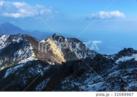 観音岳から地蔵岳稜線 32089967