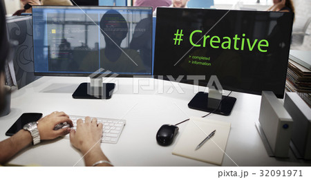 Web Design Coding Program Content Graphic 32091971
