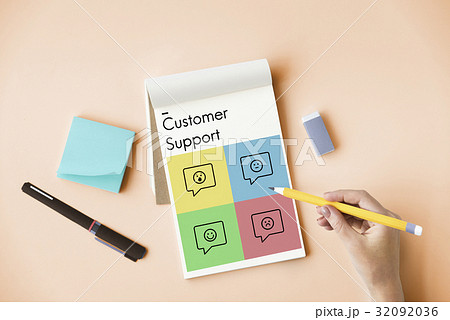 Rating Customer Survey Support Emotion Icons Rating Customer Survey Support Emotion Icons 32092036