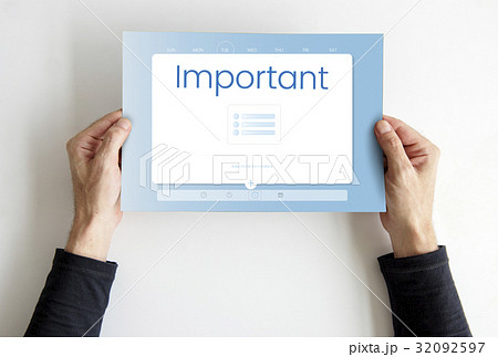 Hands holding banner network graphic overlay Hands holding banner network graphic overlay 32092597