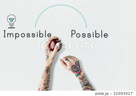 Antonym Opposite Courage Cowardice Impossible Possible 32093027