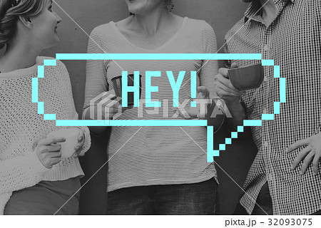 Chat Message Speech Bubble Communication Chat Message Speech Bubble Communication 32093075