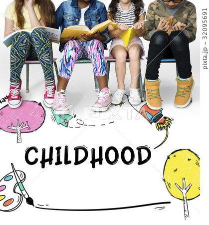 Childhood Children Young Age Concept 32095691