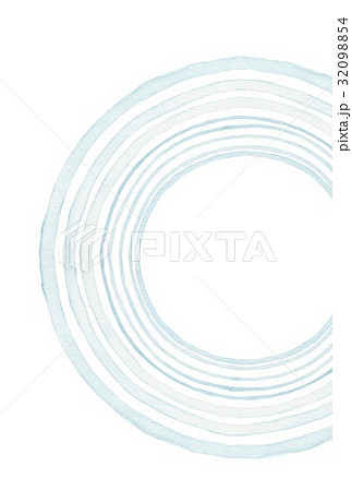 水紋 １つのイラスト素材 3954