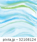 Handmade Painting watercolor blue sea, paper 32108124