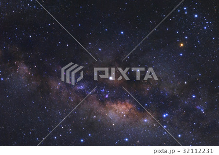 Close up of Milky way galaxy with stars and space Close up of Milky way galaxy with stars and space 32112231
