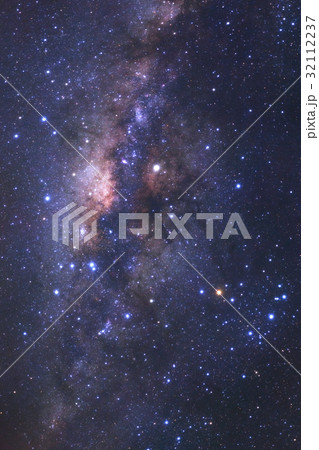 Milky way galaxy with stars and space dust  32112237