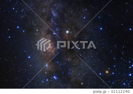 Close-up of Milky way galaxy with stars and space  32112240