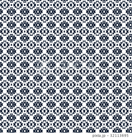tribal background aztec vector pattern in black 32113695
