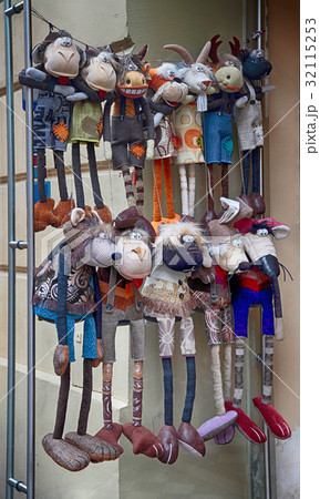 Collection of handmade soft toys 32115253