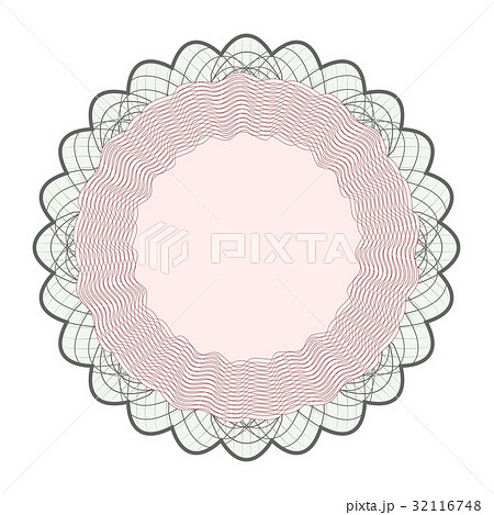 Guilloche Rosette Vector. Rosette Elements For 32116748