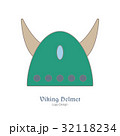 Medieval colorful logo emblem template, flat style 32118234