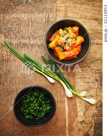 Rice cake korean food Rice cake korean food 32119853