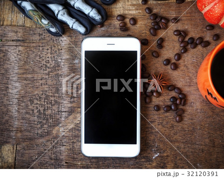 Smart phone for halloween party Smart phone for halloween party 32120391