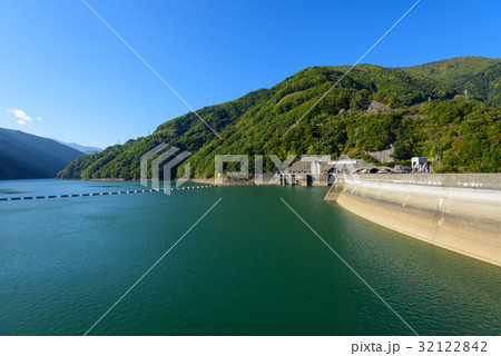 長野　松本　奈川渡ダム 32122842