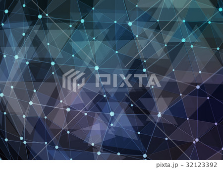 Abstract network data connection Abstract network data connection 32123392