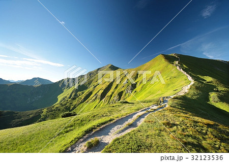 Trial to the peak in Tatra Mountains 32123536