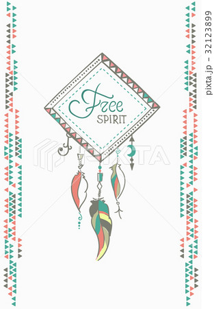 boho aztec ornament print eps8 boho aztec ornament print eps8 32123899