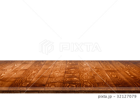 Empty wooden table perspective for product Empty wooden table perspective for product 32127079
