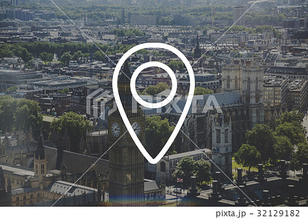 Distance Marker GPS Global Positioning System 32129182