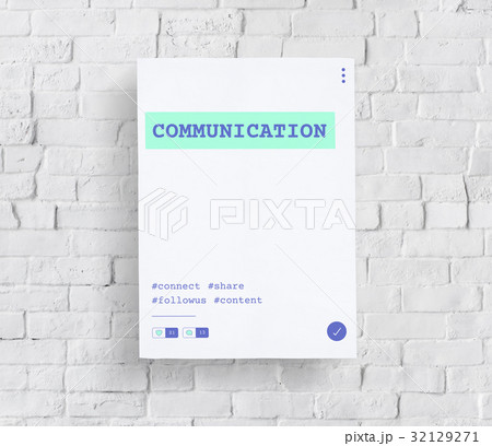 Social Chat Share Online Communication Graphic 32129271