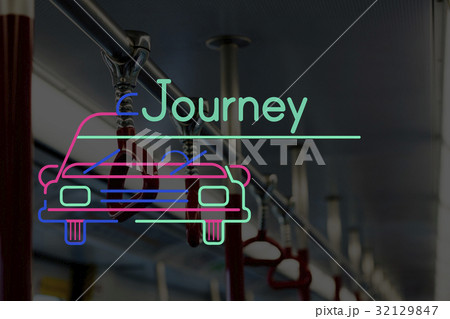Train Station City Life with Car Icon Train Station City Life with Car Icon 32129847