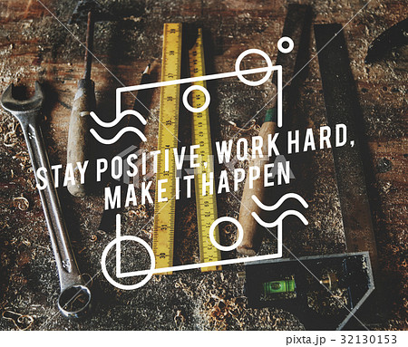 Work Hard Talent Positive Challenge Improvement 32130153