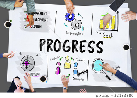 Progress business plan sketch diagram Progress business plan sketch diagram 32133380
