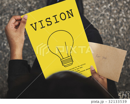 Bulb Sign Idea Symbol Word 32133539