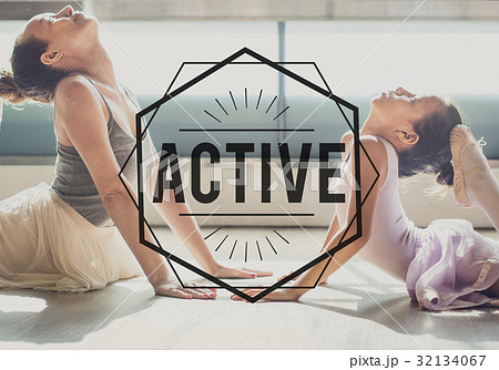 Active physical activity ballet background 32134067