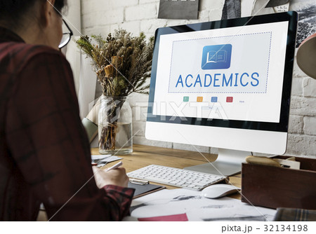 E-Book Online Learning Education Knowledge Graphic E-Book Online Learning Education Knowledge Graphic 32134198
