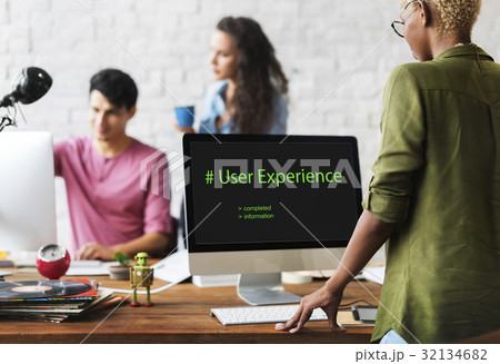 Web Design Coding Program Content Graphic 32134682