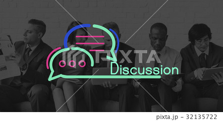 Communication Connection Speech Bubble Concept 32135722