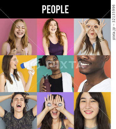Studio People Collage Youth Concept 32135996