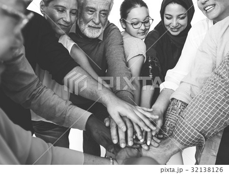 Group of Diverse People Together Teamwork Group of Diverse People Together Teamwork 32138126