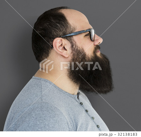 Man standing and posing for photoshoot 32138183