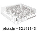 コンビニ 32141343