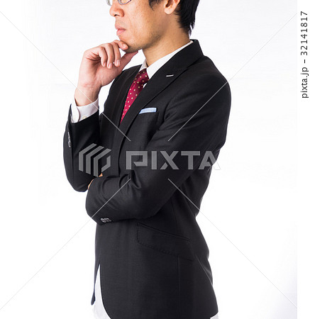 Asia Business man on white background Asia Business man on white background 32141817