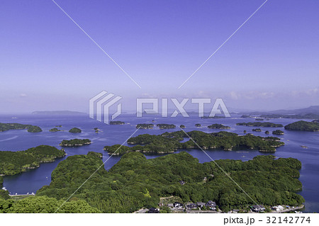 春の午前中、展海峰展望台からの景色 春の午前中、展海峰展望台からの景色 32142774