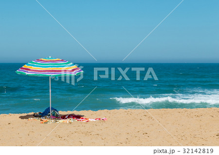 long beach on atlantic ocean coast 32142819