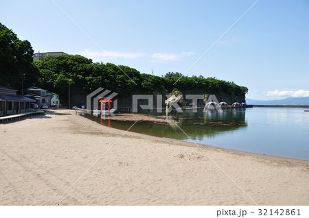 かもめ島　遊歩道　江差町 32142861