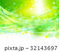 新緑の木漏れ日と風イメージ背景素材 32143697
