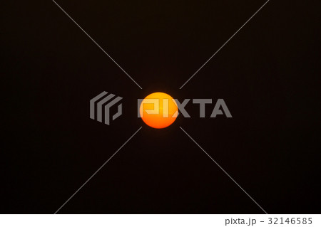 Big sun in the dark sky. Big sun in the dark sky. 32146585