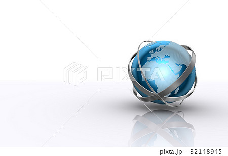 global technology background. European edition. 32148945