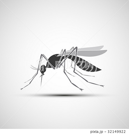 Mosquito Icon with stinger 32149922