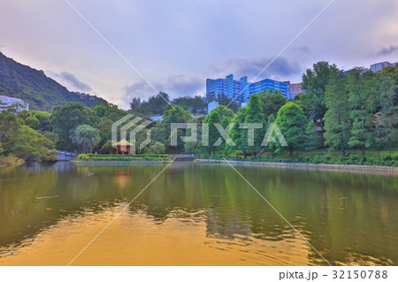 CUHK Reflection of the Lake Shatin CUHK Reflection of the Lake Shatin 32150788