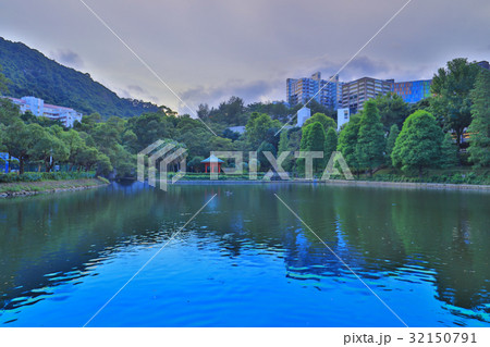 CUHK Reflection of the Lake Shatin CUHK Reflection of the Lake Shatin 32150791