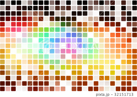 Red pink green blue brown occasional opacity mosai 32151713