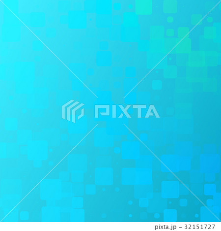 Turquoise blue yellow glowing tiles background 32151727